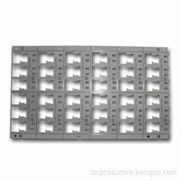 Aluminum-based PCB, Made of Aluminum, with White Solermask and Photoimageable Features